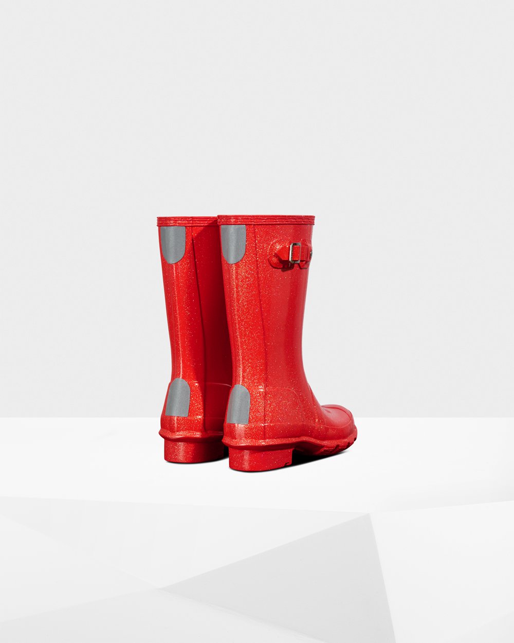 Kids Hunter Rain Boots Orange Red - Original Big Starcloud - 6720415-TY